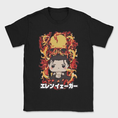 Funko Anime Attack on Titan 2, Tricou Barbati (Unisex)