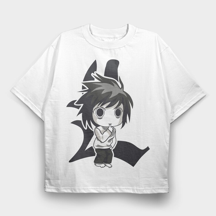 Funko Anime Death Note, Tricou Oversize Barbati (Unisex)