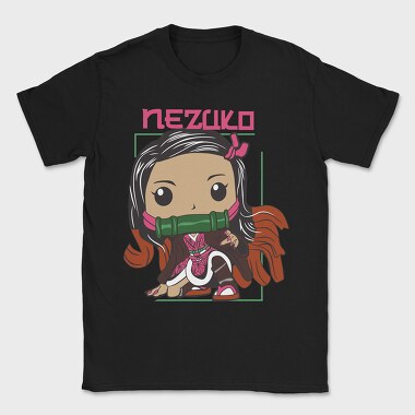 Funko Anime Demon Slayer Nezuko Kamado, Tricou Barbati (Unisex)