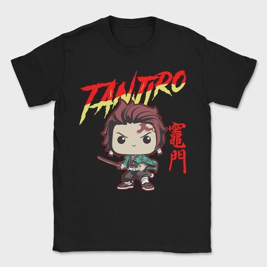 Funko Anime Demon Slayer Tanjiro, Tricou Barbati (Unisex)