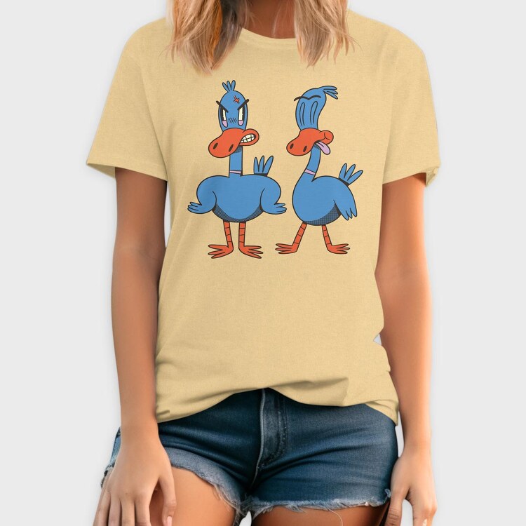 Two Ducks, Tricou Barbati (Unisex)