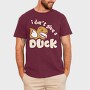 Ducky Dont Give, Tricou Barbati (Unisex)