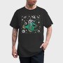 Astronaut Fish Space Ride, Tricou Barbati (Unisex)