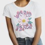 Peaceful Bloom Vibes, Tricou Femei