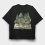 Book World Nature, Tricou Oversize Barbati (Unisex)