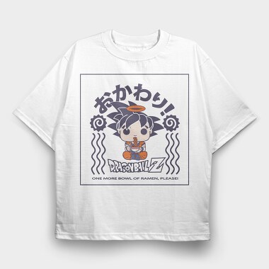 Funko Anime Drangon Ball Z, Tricou Oversize Barbati (Unisex)