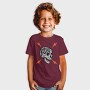Biker Dude Skull, Tricou Copii