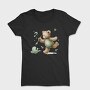 Boho Teddy Paintbrushes, Tricou Femei