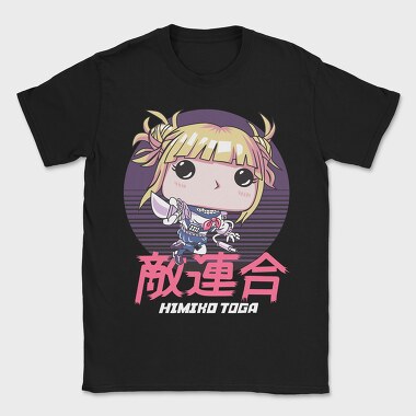 Funko Anime My Hero Academia Himiko Toga, Tricou Barbati (Unisex)