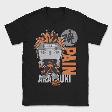 Funko Anime Naruto Pain, Tricou Barbati (Unisex)