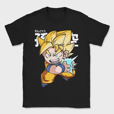 Funko Anime Son Goku Dragon Ball Z, Tricou Barbati (Unisex)