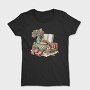 Books Apple Grapes, Tricou Femei