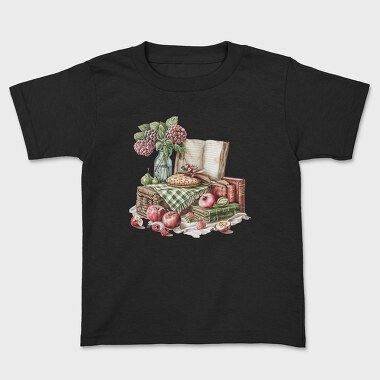 Books Apple Grapes, Tricou Copii