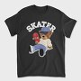 Skater Bear Vibes, Tricou Barbati (Unisex)