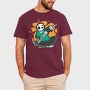 Gamer Skeleton, Tricou Barbati (Unisex)