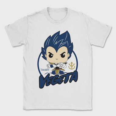 Funko Anime Vegeta Drangon Ball Z, Tricou Barbati (Unisex)