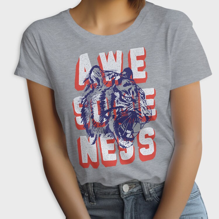 Awesome Beast Vibes, Tricou Femei