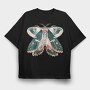 Boho Moon Mist, Tricou Oversize Barbati (Unisex)