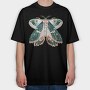Boho Moon Mist, Tricou Oversize Barbati (Unisex)