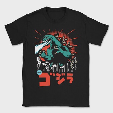 Godzilla, Tricou Barbati (Unisex)