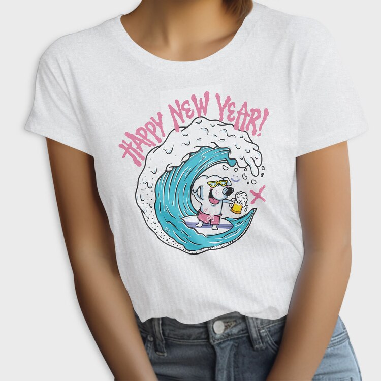 Surf Dog Cheers, Tricou Femei