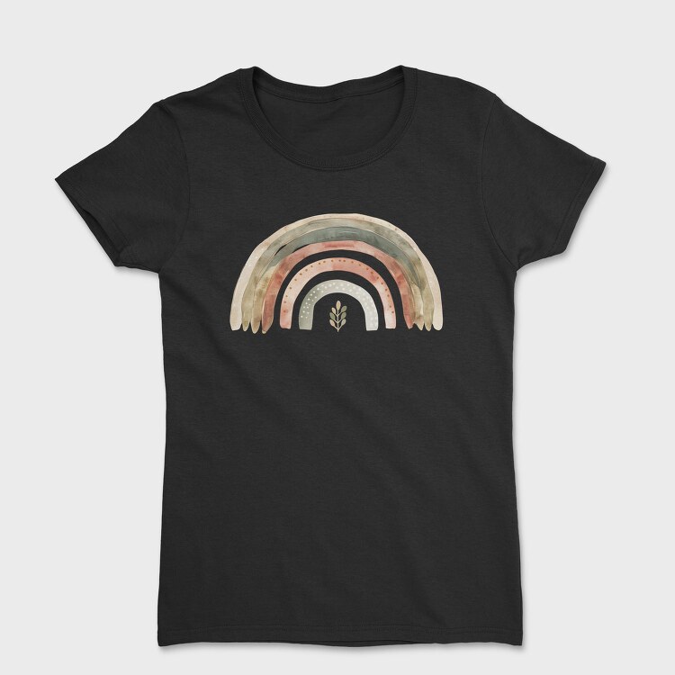 Boho Rainbow Magicbow, Tricou Femei