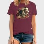 Skeleton Fire Dance, Tricou Barbati (Unisex)
