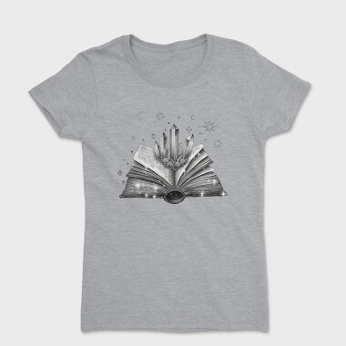 Book Crystals Stars, Tricou Femei