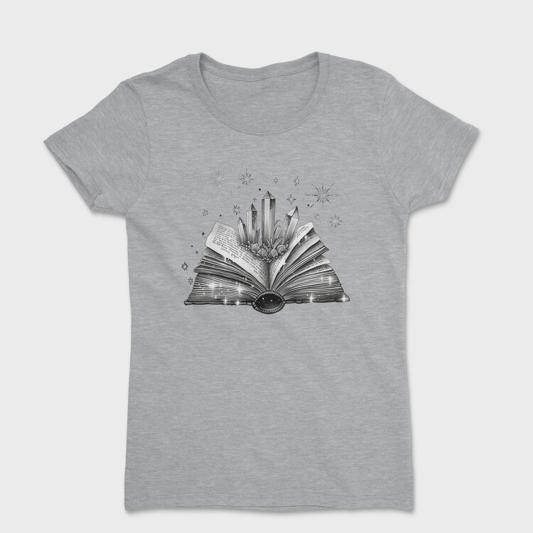 Book Crystals Stars, Tricou Femei