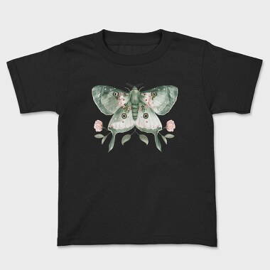 Boho Moon Moth, Tricou Copii