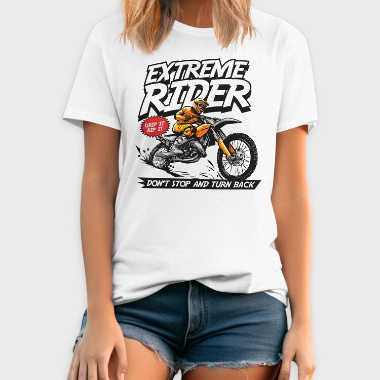 Extreme Rider Vibe, Tricou Barbati (Unisex)
