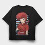 Hayashibara, Tricou Oversize Barbati (Unisex)