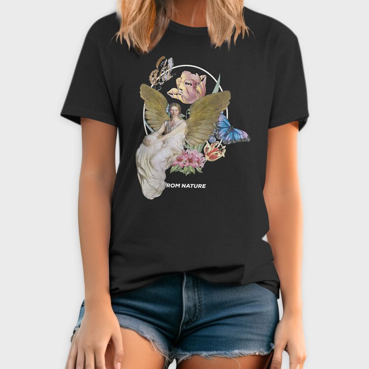 Fairy Wings Bloom, Tricou Barbati (Unisex)