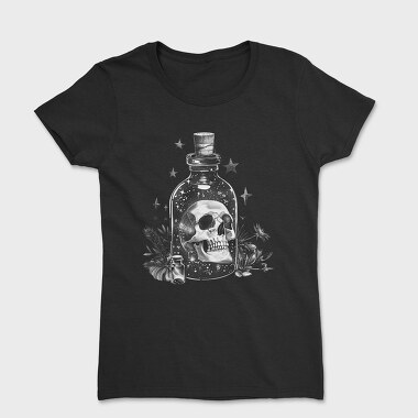 Bottle Skull Stars, Tricou Femei