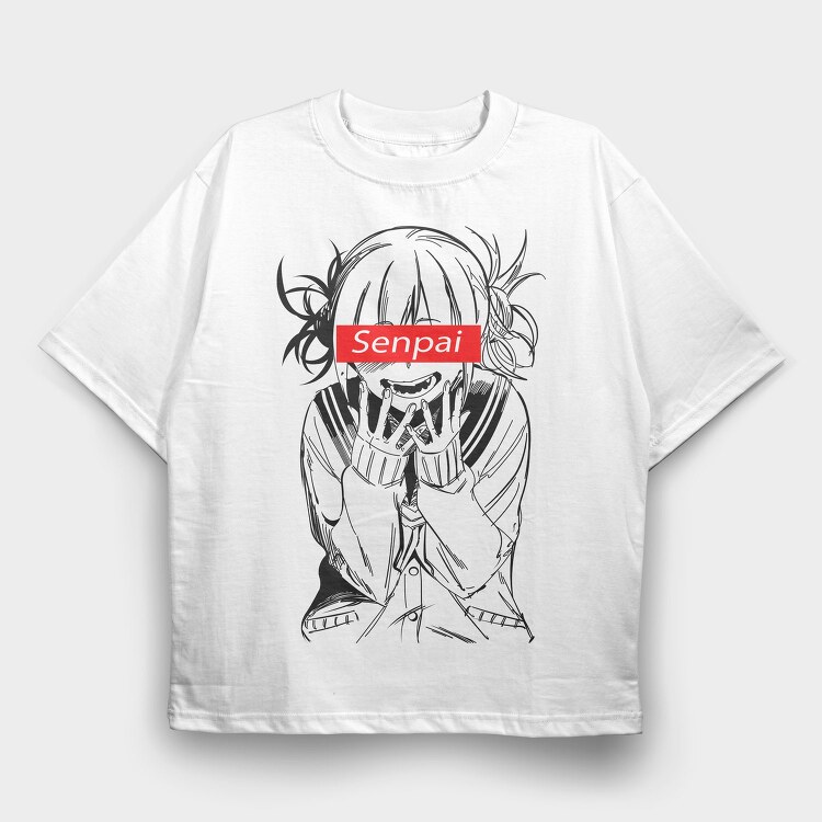 Hentai 10, Tricou Oversize Barbati (Unisex)