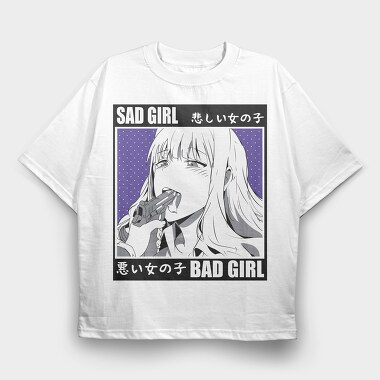 Hentai 12, Tricou Oversize Barbati (Unisex)