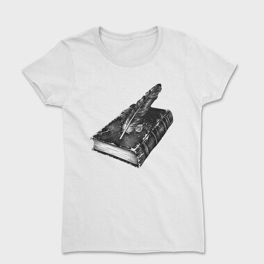Book Feather Gothic, Tricou Femei