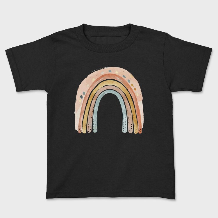 Boho Rainbow Mood, Tricou Copii
