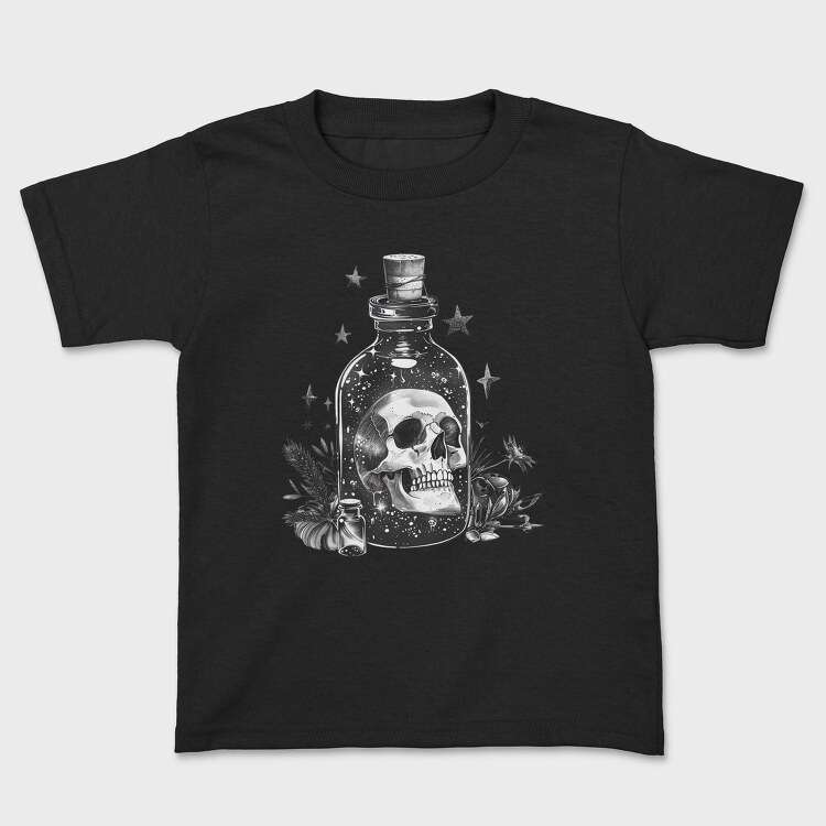 Bottle Skull Stars, Tricou Copii