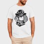 Pilot Pup, Tricou Barbati (Unisex)