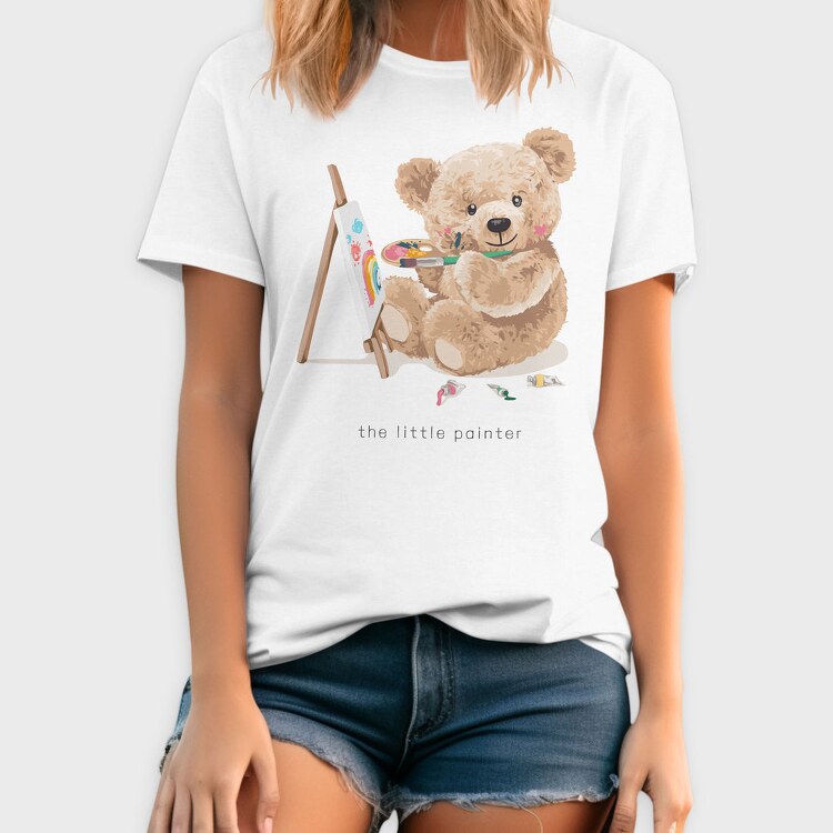 Teddy Art Rebel, Tricou Barbati (Unisex)
