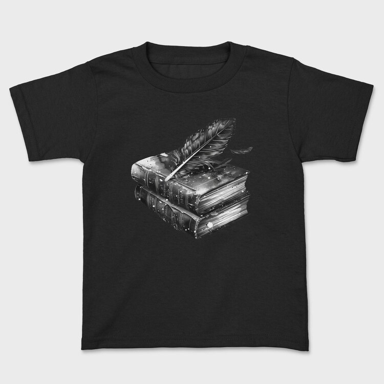 Books Feather Gothic, Tricou Copii