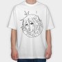 Hentai 14, Tricou Oversize Barbati (Unisex)