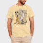 Naked Banana Retro, Tricou Barbati (Unisex)