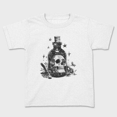 Bottle Skull Stars, Tricou Copii