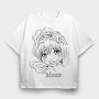Hentai 17, Tricou Oversize Barbati (Unisex)