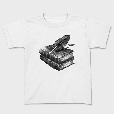 Books Feather Gothic, Tricou Copii