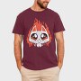 Devil Cat, Tricou Barbati (Unisex)