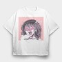 Hentai 8, Tricou Oversize Barbati (Unisex)