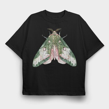 Boho Moon Night, Tricou Oversize Barbati (Unisex)